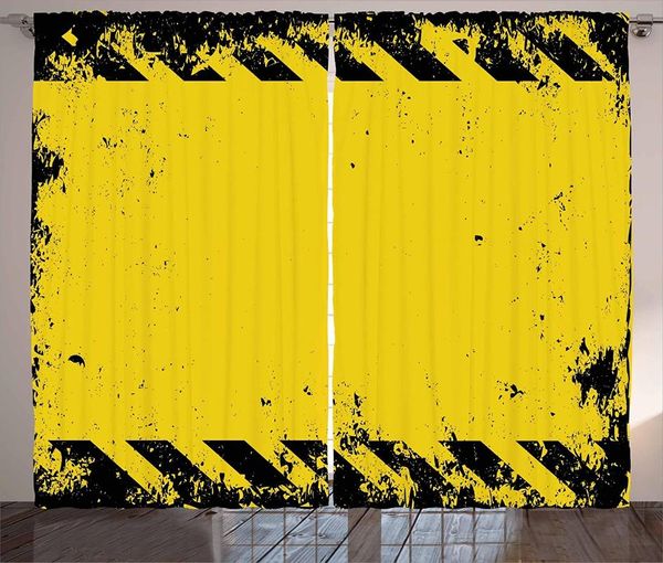 curtain & drapes vintage yellow curtains hazard theme caution construction tape with grunge look living room bedroom window
curtain & drapes vintage yellow curtains hazard theme caution construction tape with grunge look living room bedroom window