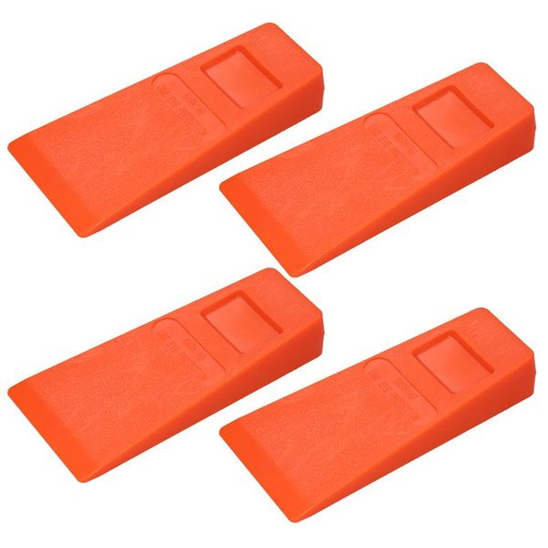 craft tools 4pcs 14cm orange plastic felling wedge felled chock tree cutting spiked woodcutting tool
craft tools 4pcs 14cm orange plastic felling wedge felled chock tree cutting spiked woodcutting tool