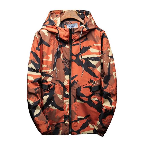 men's jackets 2021 spring and autumn men camouflage male hoodie thin windbreaker lightweight boy school style wear coat, Black;brown
men's jackets 2021 spring and autumn men camouflage male hoodie thin windbreaker lightweight boy school style wear coat, Black;brown