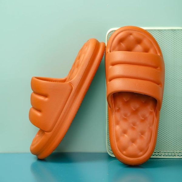 slippers summer parent-child latex eva soft particle massage home sandals thick bottom 3cm bathroom flip flops couple women, Black
slippers summer parent-child latex eva soft particle massage home sandals thick bottom 3cm bathroom flip flops couple women, Black