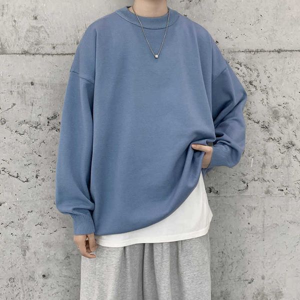 privathiker 5xl men's oversized sweaters autumn winter knitted sweater solid color casual long sleeve o neck man pullovers 210929, White;black
privathiker 5xl men's oversized sweaters autumn winter knitted sweater solid color casual long sleeve o neck man pullovers 210929, White;black