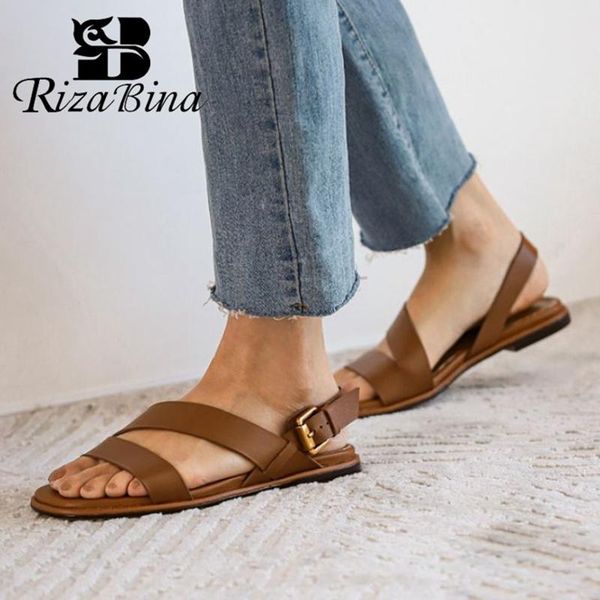 sandals rizabina flat women buckle leather summer shoes for casual fashion daily vacation footwear, Black
sandals rizabina flat women buckle leather summer shoes for casual fashion daily vacation footwear, Black