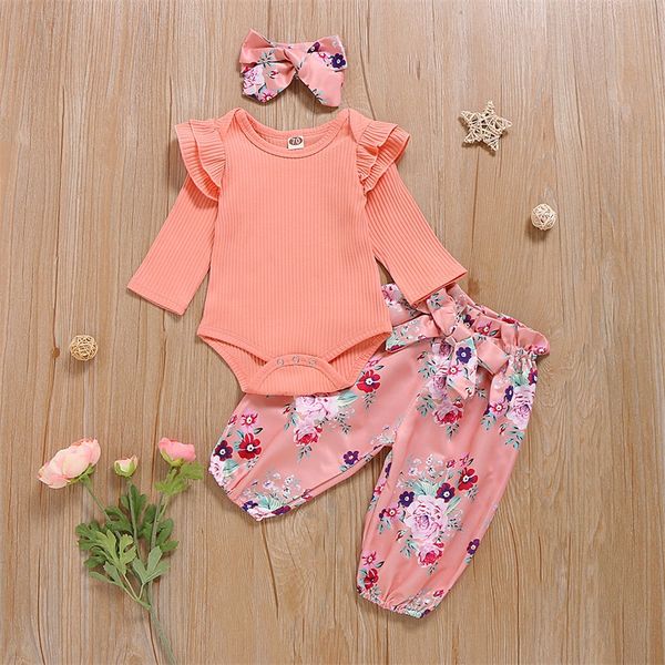 3pcs baby clothing solid color knitting jacket long sleeves flower kids woman romper trousers headscarf suit autumn 30ss k2, White 
3pcs baby clothing solid color knitting jacket long sleeves flower kids woman romper trousers headscarf suit autumn 30ss k2, White