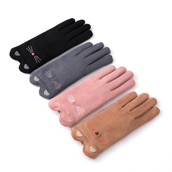 fingerless gloves winter women' suede korean version of the cute ligament warm student touch screen, Blue;gray
fingerless gloves winter women' suede korean version of the cute ligament warm student touch screen, Blue;gray