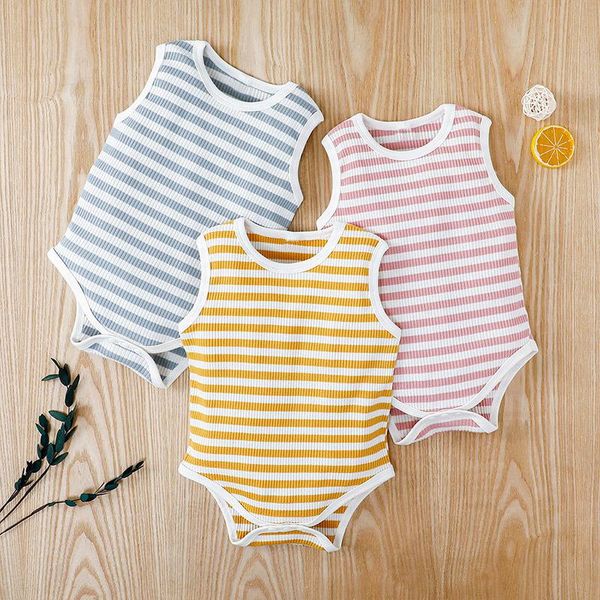 clothing sets 0-12month born kids bodysuit baby boy girl clothes jumpsuit striped sleeveless children's summer, White
clothing sets 0-12month born kids bodysuit baby boy girl clothes jumpsuit striped sleeveless children's summer, White