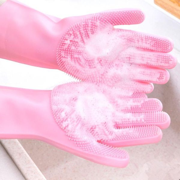 creative silicone dishwashing gloves non-slip heat insulation rubber kitchen cleaning household disposable
creative silicone dishwashing gloves non-slip heat insulation rubber kitchen cleaning household disposable