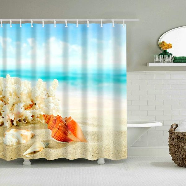shell and blue sky shower curtain set with 12 hooks natural plants bathroom decoration washable polyester fabric curtains
shell and blue sky shower curtain set with 12 hooks natural plants bathroom decoration washable polyester fabric curtains