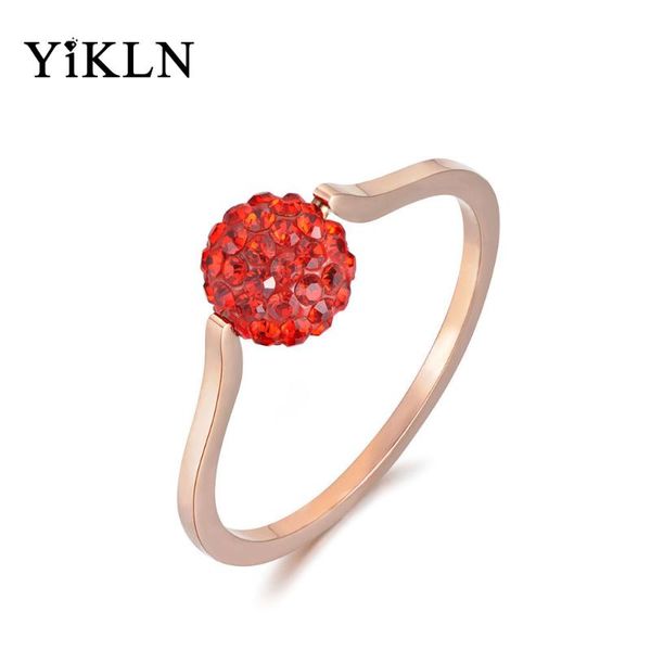 wedding rings yikln exquisite rose gold color jewelry stainless steel rhinestone crystal ring for women girl anneau yr18032, Slivery;golden
wedding rings yikln exquisite rose gold color jewelry stainless steel rhinestone crystal ring for women girl anneau yr18032, Slivery;golden