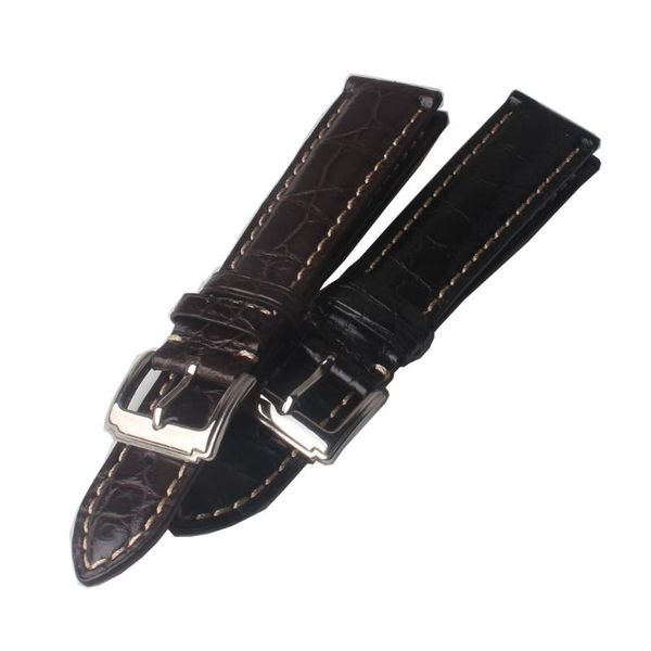 watch bands alligator leather watchband with white stitched and yellow bottom for brand black brown strap bracelet 18mm 19mm 20mm 21mm
watch bands alligator leather watchband with white stitched and yellow bottom for brand black brown strap bracelet 18mm 19mm 20mm 21mm
