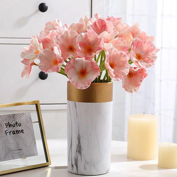 decorative flowers & wreaths 10pcs artificial silk bouquet home party wedding valentines day bride table plant decor outdoor garden
decorative flowers & wreaths 10pcs artificial silk bouquet home party wedding valentines day bride table plant decor outdoor garden