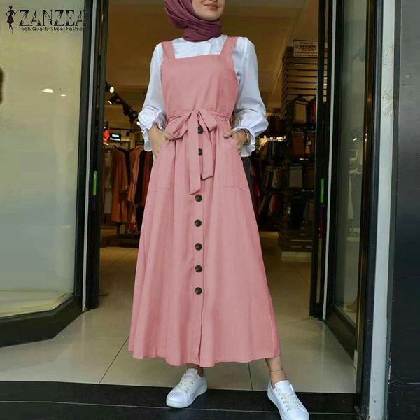 casual dresses women's autumn overalls vestidos fashion islamic dress zanzea 2021 solid tank marocain robe female button sundress s-5xl, Black;gray
casual dresses women's autumn overalls vestidos fashion islamic dress zanzea 2021 solid tank marocain robe female button sundress s-5xl, Black;gray