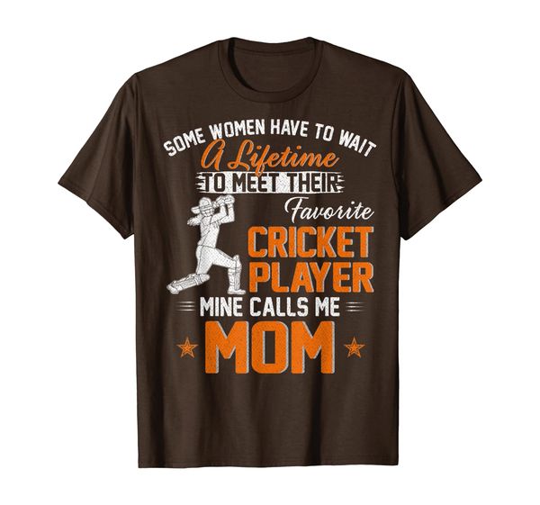 my favorite cricket player calls me mom gift for mother t-shirt, White;black
my favorite cricket player calls me mom gift for mother t-shirt, White;black