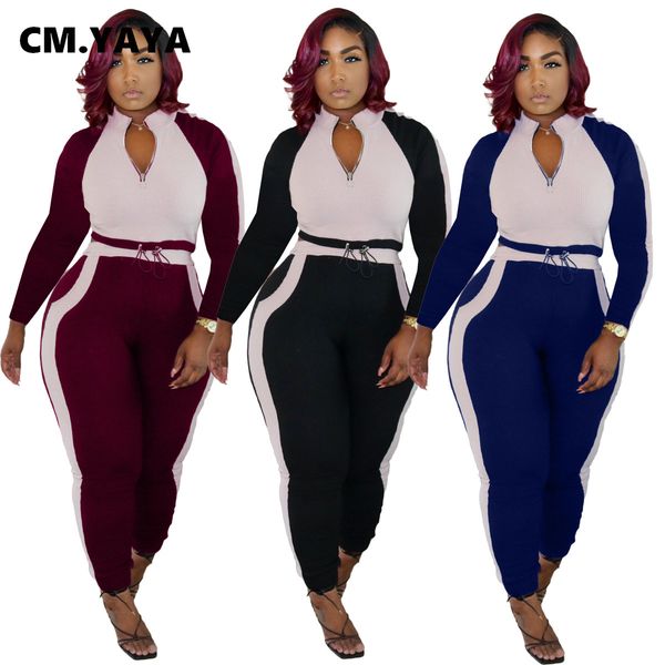 sportwear knitted patchwork womens set zipper legging pant set trasuit fitness two piece outfits active sweatsuitby air, White
sportwear knitted patchwork womens set zipper legging pant set trasuit fitness two piece outfits active sweatsuitby air, White