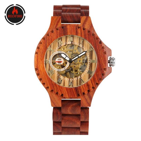 luxury full red wood mechanical men watches automatic wooden wrist arrival mens clock folding clasp wristwatches, Slivery;brown
luxury full red wood mechanical men watches automatic wooden wrist arrival mens clock folding clasp wristwatches, Slivery;brown