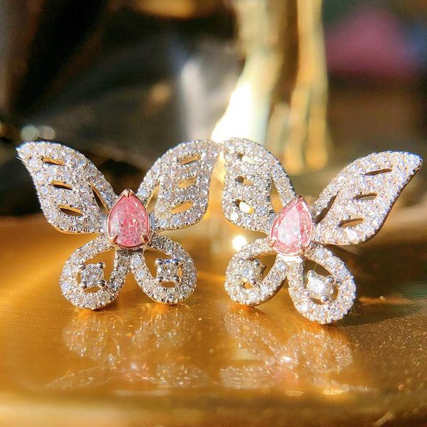stud 2021 fashion pink color butterfly studs 925 sterling silver womens earrings party gift jewelry wholesale e6195, Golden;silver
stud 2021 fashion pink color butterfly studs 925 sterling silver womens earrings party gift jewelry wholesale e6195, Golden;silver