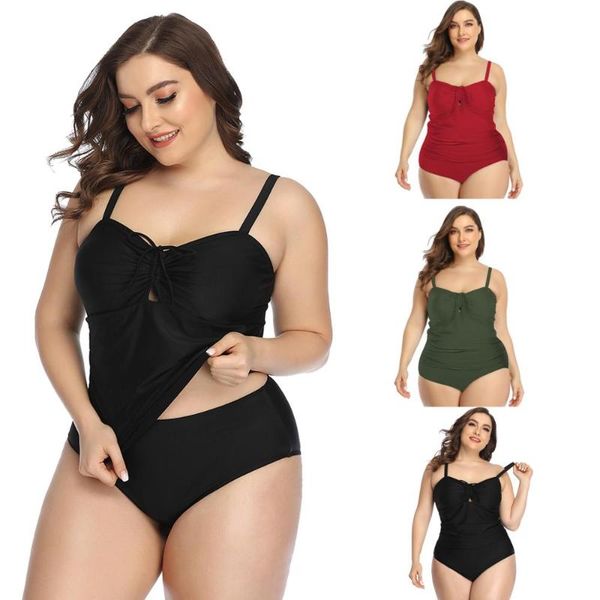swimwear plus size swimsuit vintage tankini 2021 black push up two pieces crossed high waist bathing suit for women one-piece suits
swimwear plus size swimsuit vintage tankini 2021 black push up two pieces crossed high waist bathing suit for women one-piece suits