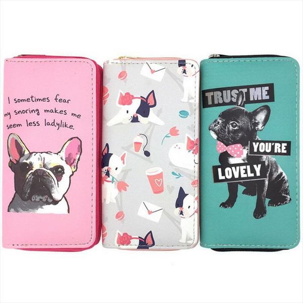 lovely bulldog long wallets women boutique pu leather pet phone bag cards holder dropshipping, Red;black
lovely bulldog long wallets women boutique pu leather pet phone bag cards holder dropshipping, Red;black