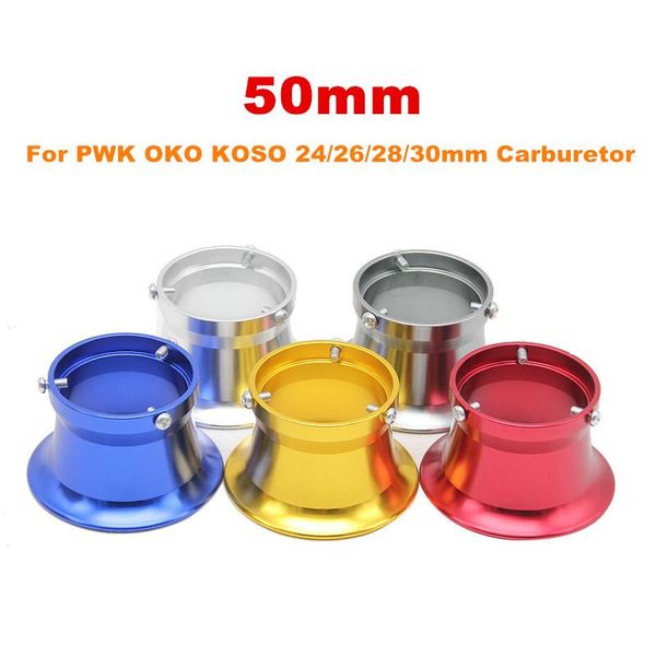 universal 50mm motorcycle carburetor air filter cup the wind horn fit for keihin oko koso mikuni pwk24/26/28/30 e28 pe30 fuel system
universal 50mm motorcycle carburetor air filter cup the wind horn fit for keihin oko koso mikuni pwk24/26/28/30 e28 pe30 fuel system