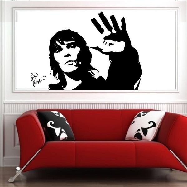 wall stickers ian brown stone roses art sticker mural decal music living room bedroom for kids d546
wall stickers ian brown stone roses art sticker mural decal music living room bedroom for kids d546