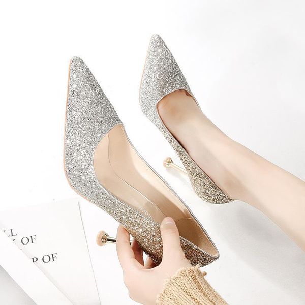 dress shoes women pumps gradient color glitter bling high heels luxury bridal wedding stiletto pointed toe ladies party, Black
dress shoes women pumps gradient color glitter bling high heels luxury bridal wedding stiletto pointed toe ladies party, Black