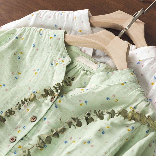women's blouses & shirts lamtrip colorful dots print stand collar cotton yarn half sleeve shirt 2021 spring pg5i, White
women's blouses & shirts lamtrip colorful dots print stand collar cotton yarn half sleeve shirt 2021 spring pg5i, White