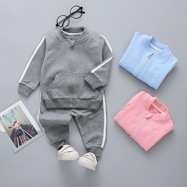 spring autumn baby boys clothes sports suit clothing kids casual zipper jacket + pants sets infant children tracksuit, White
spring autumn baby boys clothes sports suit clothing kids casual zipper jacket + pants sets infant children tracksuit, White