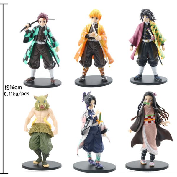 movie demon slayer figure kamado tanjirou nezuko action figures pvc model toys zenitsu figurine inosuke kimetsu no yaiba figura-451
movie demon slayer figure kamado tanjirou nezuko action figures pvc model toys zenitsu figurine inosuke kimetsu no yaiba figura-451