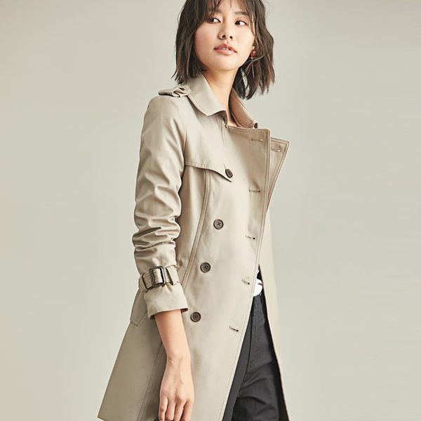 women's trench coats 2021 spring fashion coat for women long slim overcoat female double breasted autumn windbreaker outwear lx2640, Tan;black
women's trench coats 2021 spring fashion coat for women long slim overcoat female double breasted autumn windbreaker outwear lx2640, Tan;black