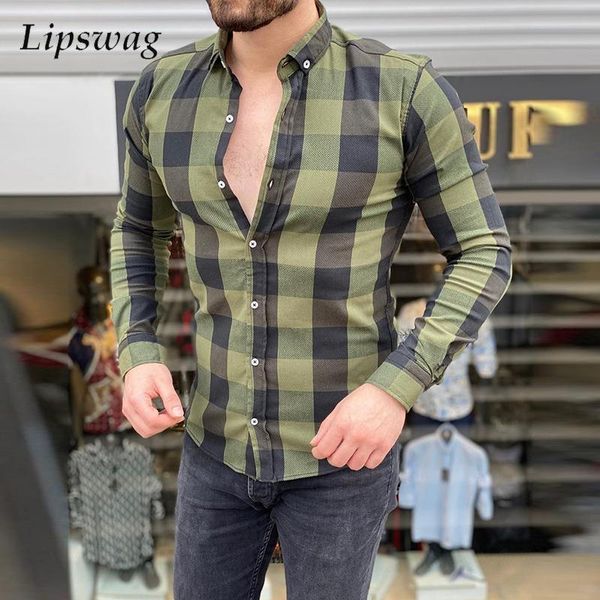 men's casual shirts 2021 fashion plaid printing long sleeve slim shirt autumn men's cotton linen men turn down buttons streetwear, White;black
men's casual shirts 2021 fashion plaid printing long sleeve slim shirt autumn men's cotton linen men turn down buttons streetwear, White;black
