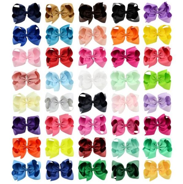 hair accessories boutique 6inch handmade colorful solid ribbon grosgrain bow with clips for kids girls, Slivery;white
hair accessories boutique 6inch handmade colorful solid ribbon grosgrain bow with clips for kids girls, Slivery;white