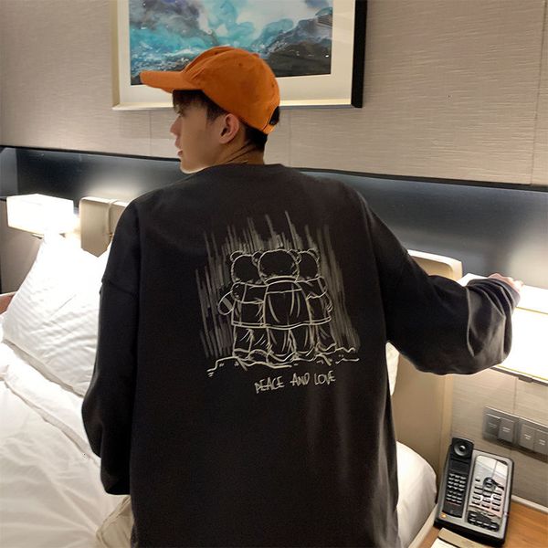 casual dresses 'give me a hug' bear graphic men sweatshirt kawaii oversized male pullovers long sleeve men's clothing 5xl p20, Black;gray
casual dresses 'give me a hug' bear graphic men sweatshirt kawaii oversized male pullovers long sleeve men's clothing 5xl p20, Black;gray