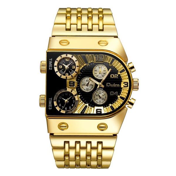 wristwatches oulm sport gold steel watches men super big large dial male quartz clock decorative compass luxury men's wrist watch, Slivery;brown
wristwatches oulm sport gold steel watches men super big large dial male quartz clock decorative compass luxury men's wrist watch, Slivery;brown