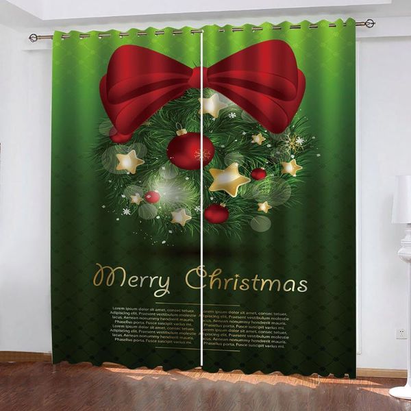 curtain & drapes customized size luxury blackout 3d window curtains for living room green christmas decoration
curtain & drapes customized size luxury blackout 3d window curtains for living room green christmas decoration