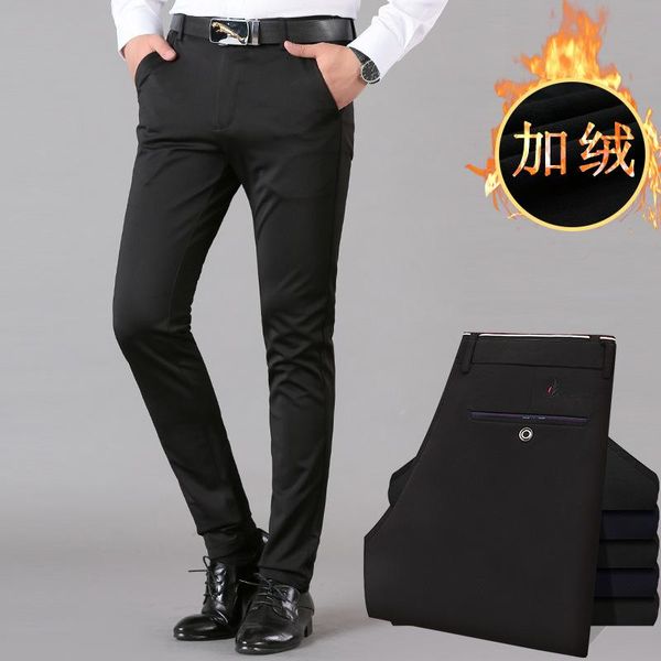 business work dress trousers navy black 2 colors winter elastic casual pencil pants brand male thicken plush warm pantalon homme men's
business work dress trousers navy black 2 colors winter elastic casual pencil pants brand male thicken plush warm pantalon homme men's