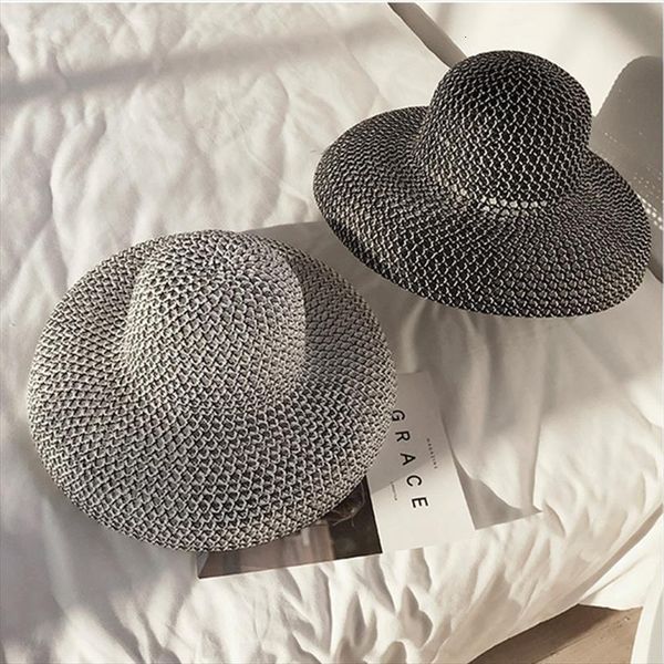 retro round big straw hat ladies sun hats travel holiday visor vintage women beach black and white, Blue;gray
retro round big straw hat ladies sun hats travel holiday visor vintage women beach black and white, Blue;gray