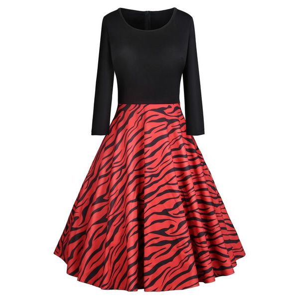 women dress office lady a-line geometric o-neck serpentine woman vintage fashion vestido de mujer casual dresses, Black;gray
women dress office lady a-line geometric o-neck serpentine woman vintage fashion vestido de mujer casual dresses, Black;gray