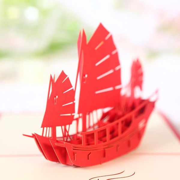 greeting cards sailing paper sculptures business year christmas year's day gift blessing card smooth 3d
greeting cards sailing paper sculptures business year christmas year's day gift blessing card smooth 3d