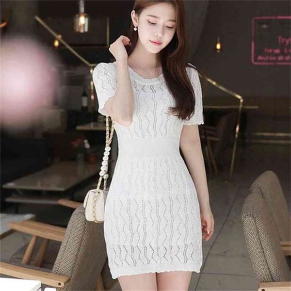 white mini dress korean ladies summer lace crew neck night club bodycon dresses for women clothing 210602, Black;gray
white mini dress korean ladies summer lace crew neck night club bodycon dresses for women clothing 210602, Black;gray