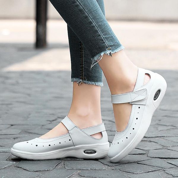 summer women flat ladies thick soles increased sandals breathable casual shoes hollow round toe pumps soft sole, Black
summer women flat ladies thick soles increased sandals breathable casual shoes hollow round toe pumps soft sole, Black