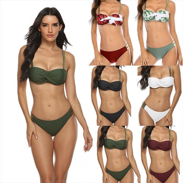 push up bikini women swimwear set polka dot retro bandeau bathing suit plus size tankini biquini famale xxl, White;black
push up bikini women swimwear set polka dot retro bandeau bathing suit plus size tankini biquini famale xxl, White;black