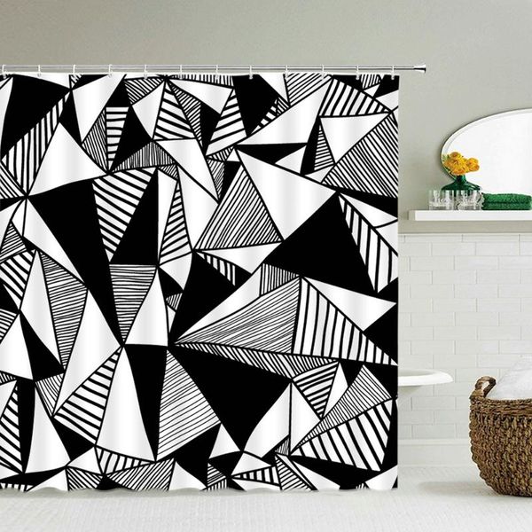 personality geometric shower curtain waterproof polyester fabric bath screen for bathroom decoration 3d curtains
personality geometric shower curtain waterproof polyester fabric bath screen for bathroom decoration 3d curtains