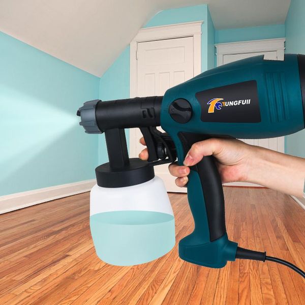 professional spray guns 500w electric handheld gun for home diy painting spraying high pressure flow cleanning household tools furniture wal
professional spray guns 500w electric handheld gun for home diy painting spraying high pressure flow cleanning household tools furniture wal
