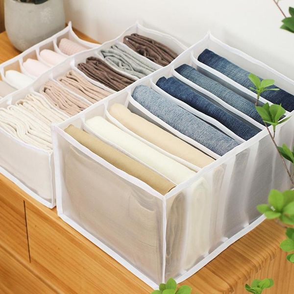 clothing & wardrobe storage 7 grids jeans box large size grid foldable drawer organizer clothes mesh bag divider
clothing & wardrobe storage 7 grids jeans box large size grid foldable drawer organizer clothes mesh bag divider