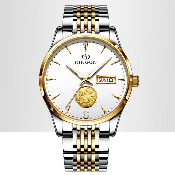 wristwatches 18 k gold mechanical watch men's authentic business men luminous waterproof, Slivery;brown
wristwatches 18 k gold mechanical watch men's authentic business men luminous waterproof, Slivery;brown