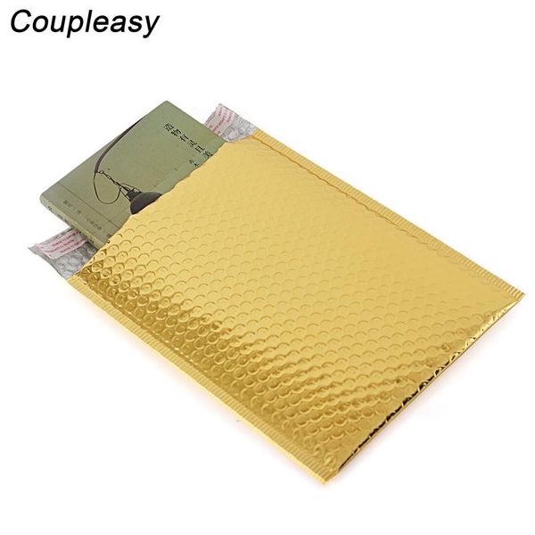 10pcs/lot golden mailing envelope bags self seal courier waterproof bubble envelopes bag thicken padded packing
10pcs/lot golden mailing envelope bags self seal courier waterproof bubble envelopes bag thicken padded packing