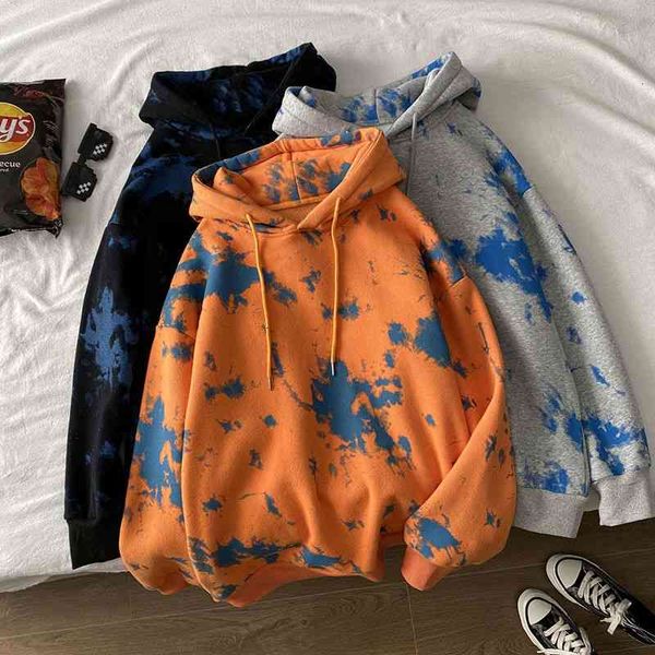 men's t-shirts spring tie-dye hoodies fashion print retro casual men streetwear korean loose hip-hop pullover mens hoody 4g3y, White;black
men's t-shirts spring tie-dye hoodies fashion print retro casual men streetwear korean loose hip-hop pullover mens hoody 4g3y, White;black