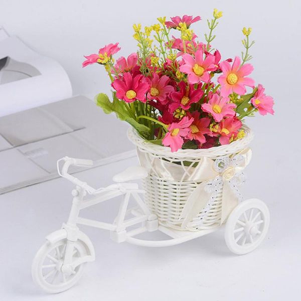storage baskets bicycle flower basket decoration tricycle design plastic white vase home wedding party diy decorative pot
storage baskets bicycle flower basket decoration tricycle design plastic white vase home wedding party diy decorative pot