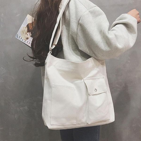 duffel bags white black canvas shopping eco reusable foldable shoulder bag large handbag women simple korean style casual
duffel bags white black canvas shopping eco reusable foldable shoulder bag large handbag women simple korean style casual