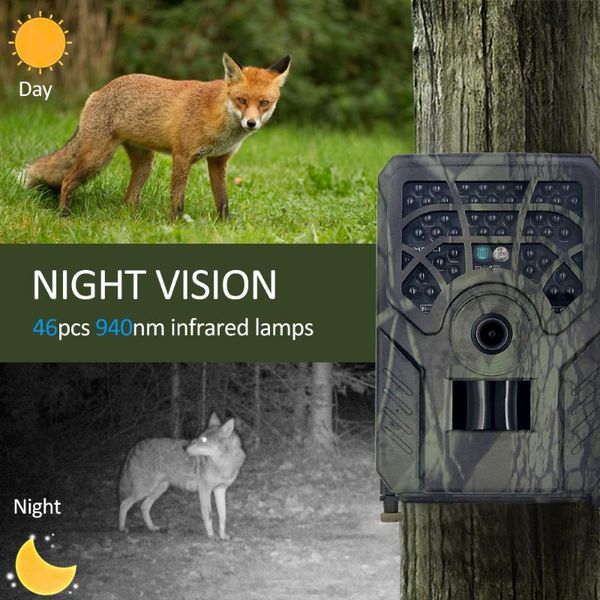 720p trail camera motion activated hunting outdoor wildlife scouting 46 leds night vision ip54 waterproof cameras
720p trail camera motion activated hunting outdoor wildlife scouting 46 leds night vision ip54 waterproof cameras