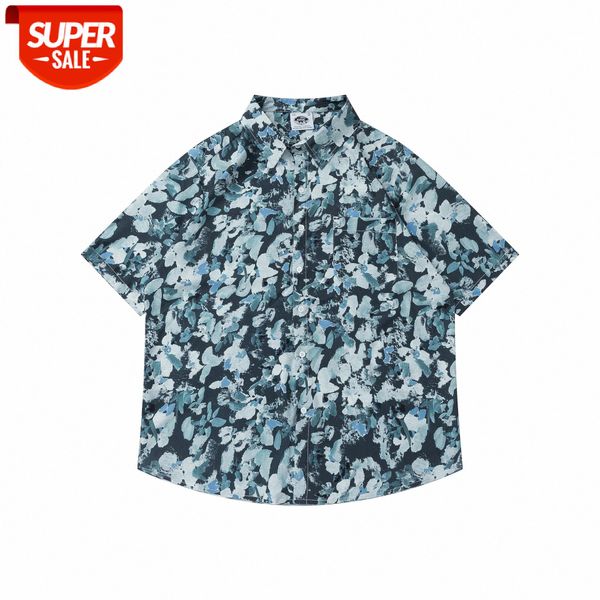 street retro oil painting floral graffiti short-sleeved shirt men and women loose casual #am0g, White;black
street retro oil painting floral graffiti short-sleeved shirt men and women loose casual #am0g, White;black